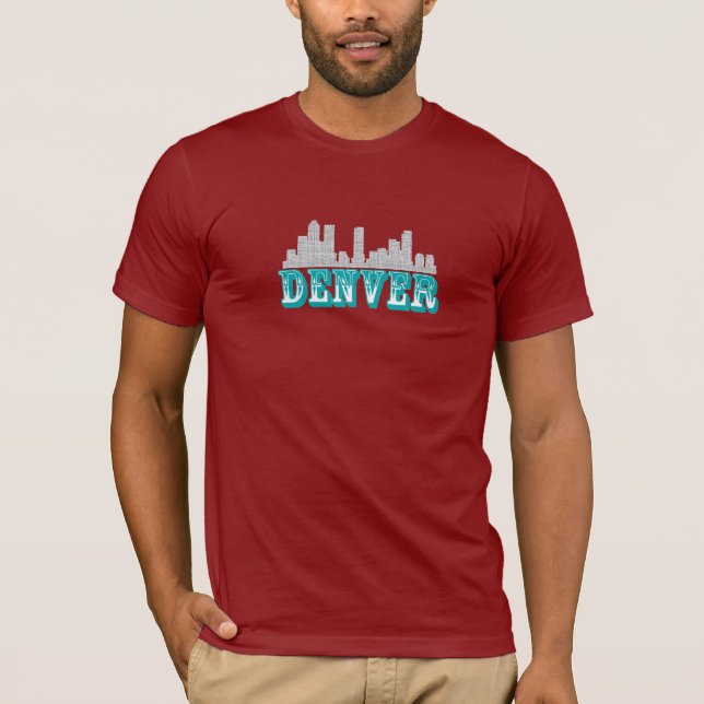 Denver och dess utmärkthet t-shirt (Framsida)