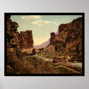 Denver och Rio Grande järnväg spårar i Utah 190 Poster
