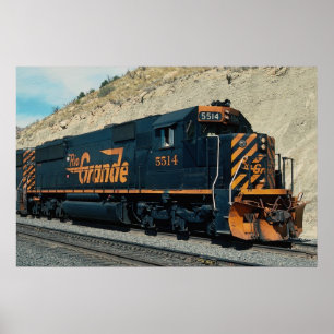 Denver och Rio Grande western EMD SD-50 nr. 5514, Poster
