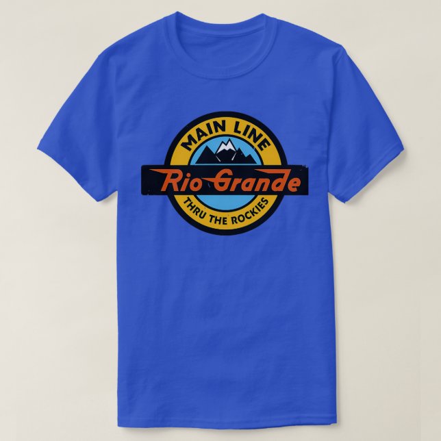 Denver och Rio Grande Western Railroad TShirt Clas T Shirt (Design framsida)