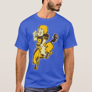 Denver Retro Fläkt Art Mascot T Shirt