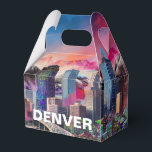 Denver Skyline Abstrakt Konst Presentaskar<br><div class="desc">Lägg till en modern touch till din händelse med denna presentförpackning med abstrakt Denver-skyline konst. Perfekt för bröllop,  fester eller företagspresenter.</div>
