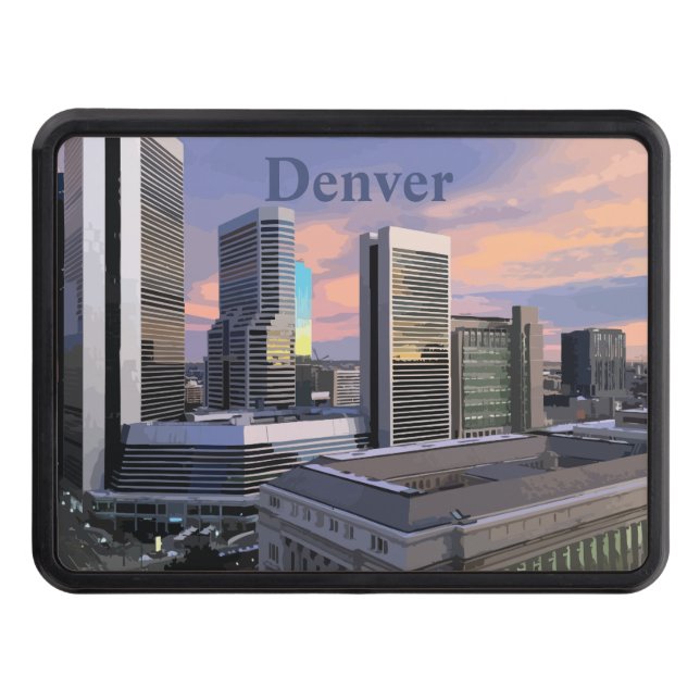 Denver Skyline Dragkroksskydd (Framsidan)