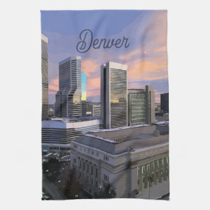 Denver Skyline Kökshandduk