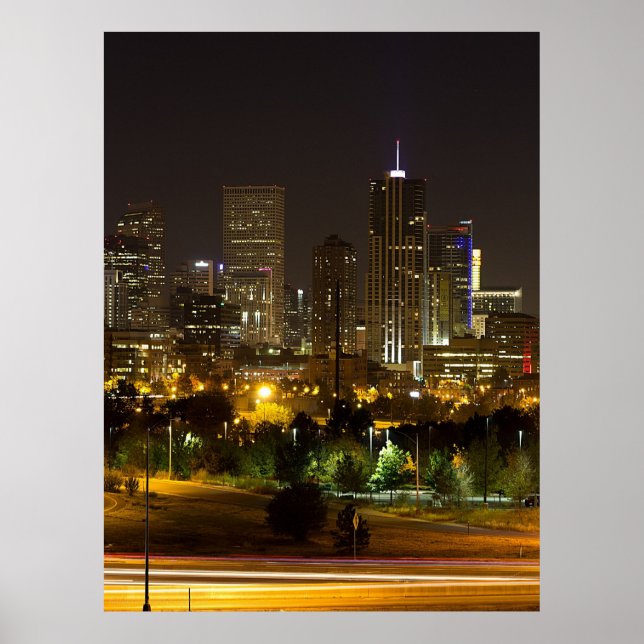 Denver Skyline Poster (Framsidan)