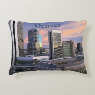 Denver Skyline Prydnadskudde