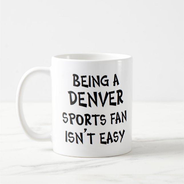 denver sports fan, being kaffemugg (Vänster)