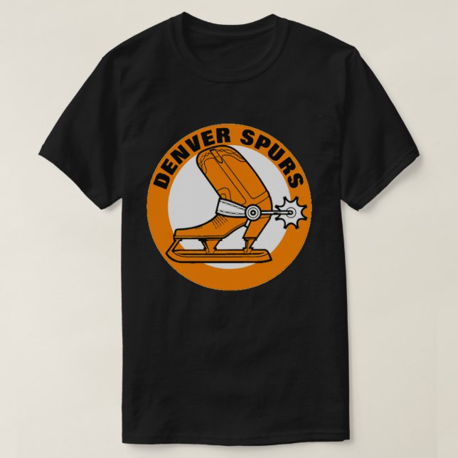 Denver Spurs Hockey T Shirt (Design framsida)