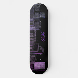 Denver stadsbild 5280 skateboard