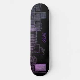 Denver stadsbild 5280 skateboard