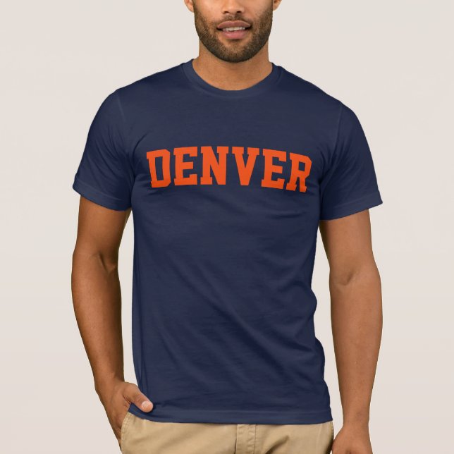 Denver T-tröja T Shirt (Framsida)