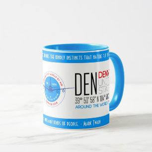 Denver, United Stater elegant Mugg
