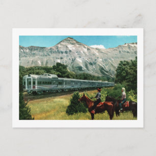 Denver Zephyr Tåg Vykort