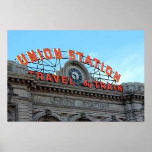 Denvers union Station Poster