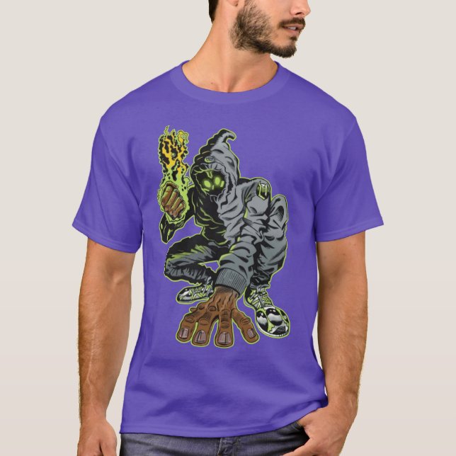 Denzel Curry Unlocked Comic rolig T Shirt (Framsida)