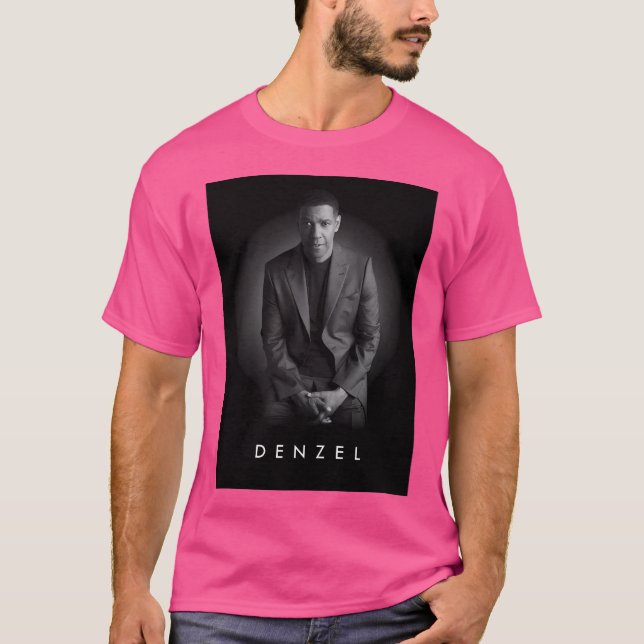 Denzel Washington T Shirt (Framsida)