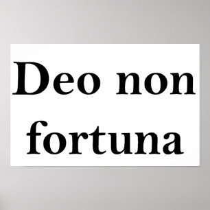 Deo non förmögena poster