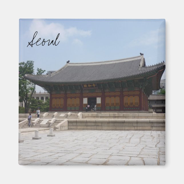 deoksugung seoul magnet (Framsidan)