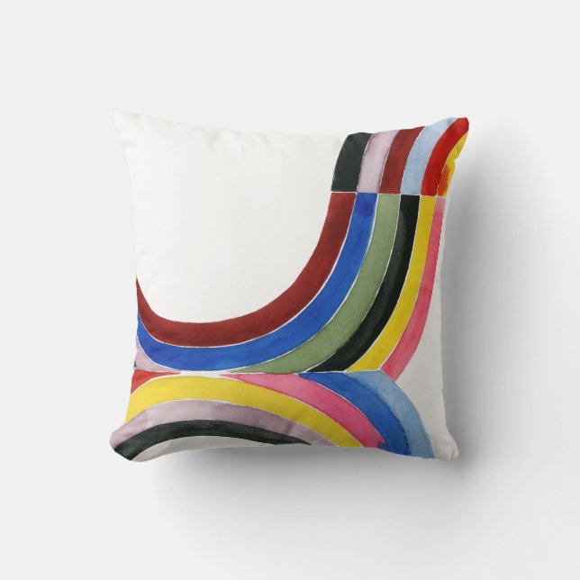 Deonstructed Rainbow - Lodrät Kudde (Framsida)