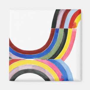Deonstructed Rainbow - Lodrät Magnet