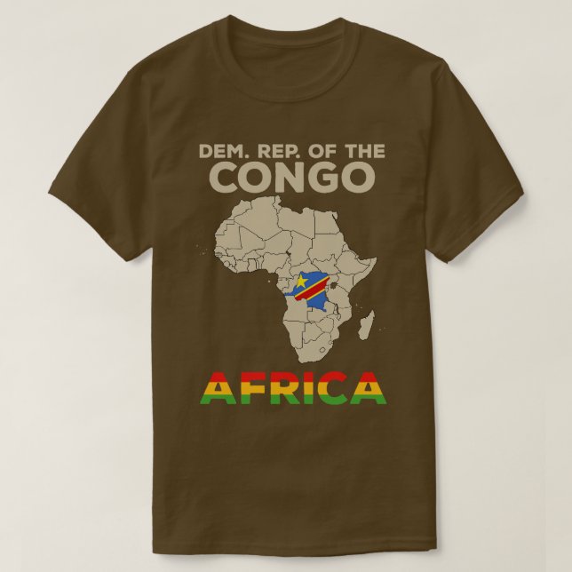Dep Rep: Kongo T Shirt (Design framsida)