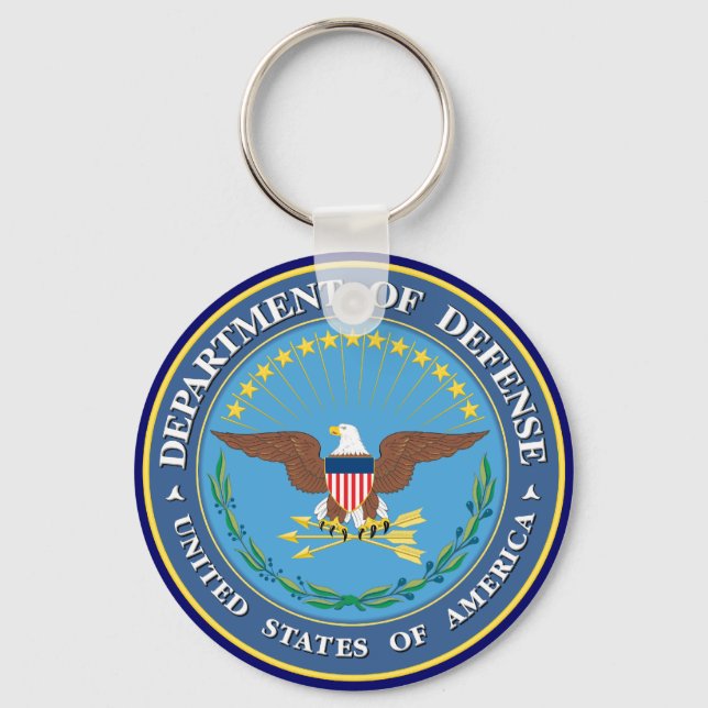 Department of Defense Keychain Nyckelring (Framsida)