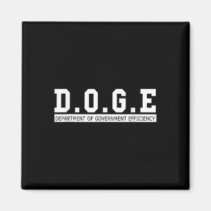 Department of Government Efficiency D.o.g.e. Lusny Magnet