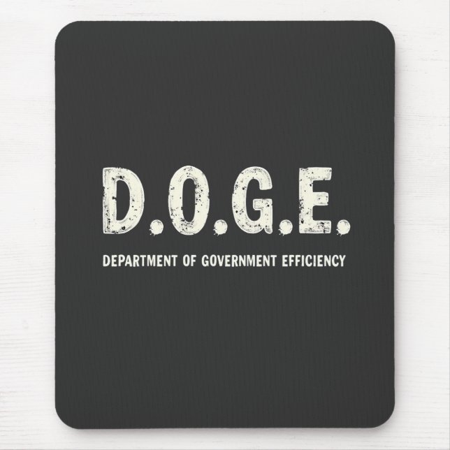 Department of Government Efficiency Doge Hund Musmatta (Framsidan)