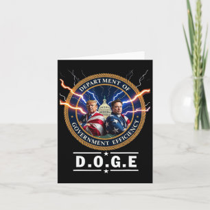 Department of Government Efficiency Doge Trump 47t Kort