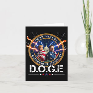 Department of Government Efficiency Doge Trump 47t Kort