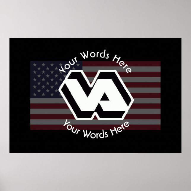 Department of Veterans Affairs VA Logotyp Poster (Framsidan)