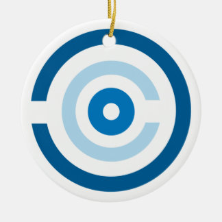 DePaul stads- utforskareprydnad Julgransprydnad Keramik