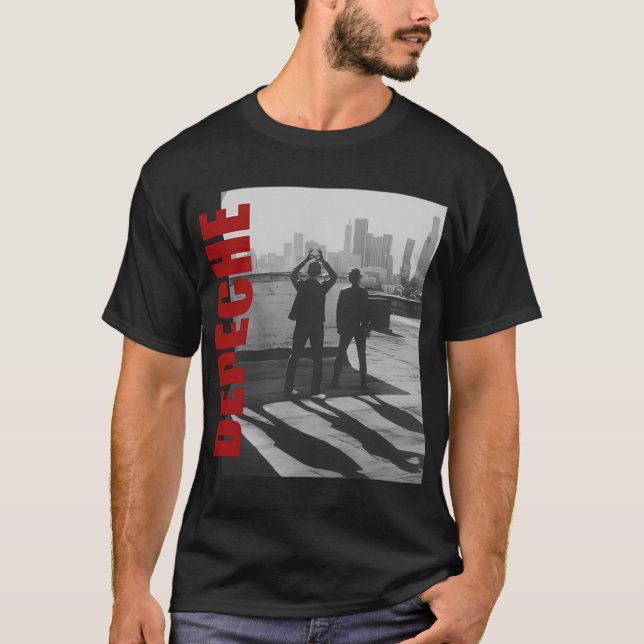 Depeche Mode Depeche Mode Retro Estetik Fan Art  T Shirt (Framsida)