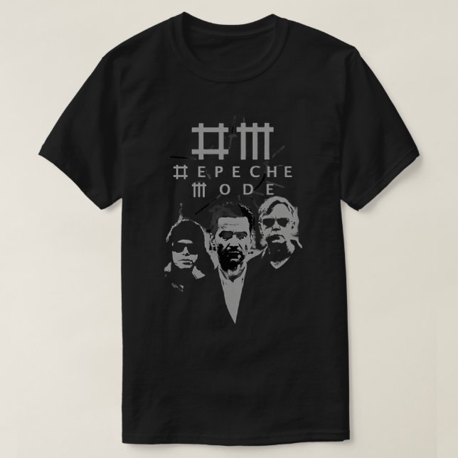 Depechemode Classic T Shirt (Design framsida)