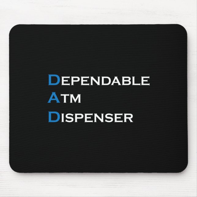 Dependator Atm Dispenser Far Money Giver Far Musmatta (Framsidan)