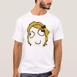 Depina med memeskjortan för schlick (blondin) t-shirt