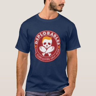 Deplorables - gör thanksgivingen underbar igen tee shirt