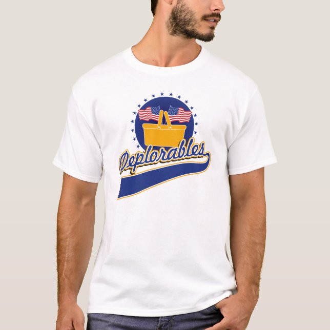 Deplorables laglogotyp tee shirt (Framsida)