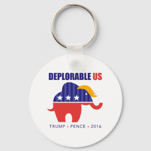 DeplorableUS Nyckelring