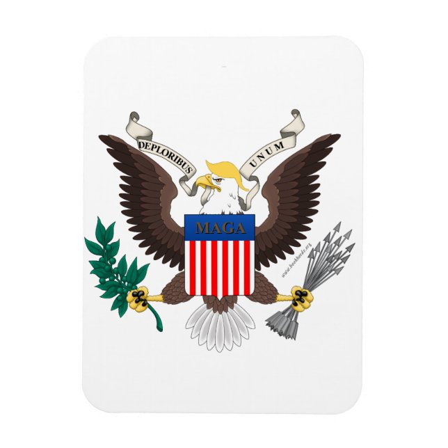 Deploribus Unum! Magnet (Vertikal)