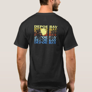 Depoe Bay Oregon Beach Summer eller Beach Bum Bum T Shirt