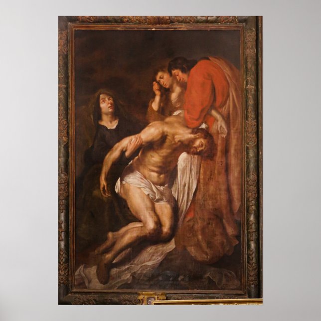 Deponeringsscen Poster (Framsidan)