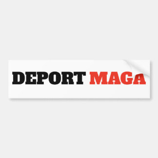 Deport MAGA-antitrast Bildekal