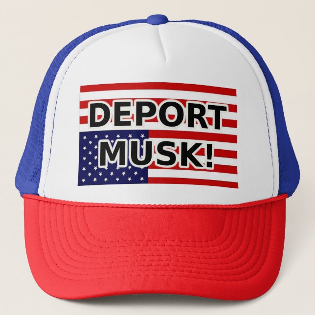 DEPORT MUSK! KEPS (Framsida)