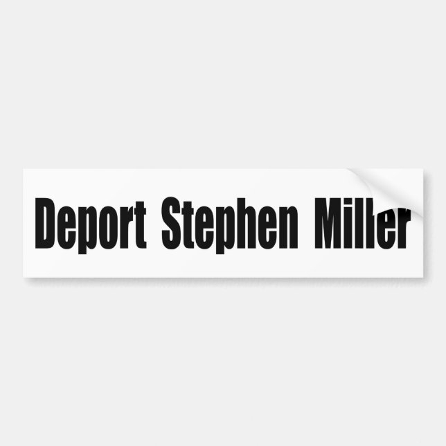Deport Stephen Miller Bildekal (Framsidan)