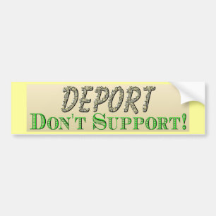Deport stöttar inte bildekal