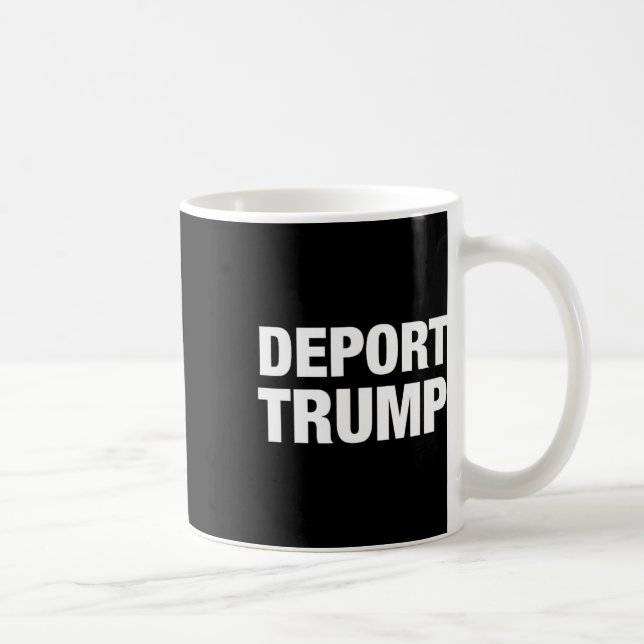 Deport Trump - #resist Kaffemugg (Höger)