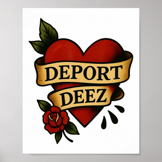 Deportation Deportation Deports Ice Protest Immigr Poster (Framsidan)