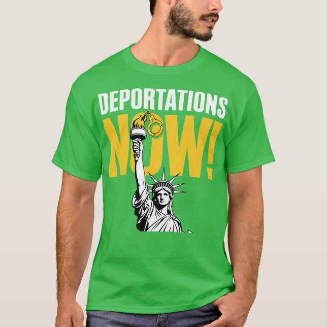 DEPORTATIONER NU T SHIRT (Framsida)
