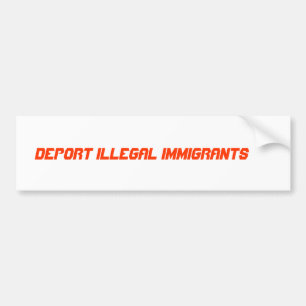 DEPORTERA ILLEGAL INVANDRARE BILDEKAL
